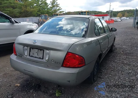 2004 Nissan Sentra 1.8S from USA, damaged, VIN 3N1CB51D14L850852